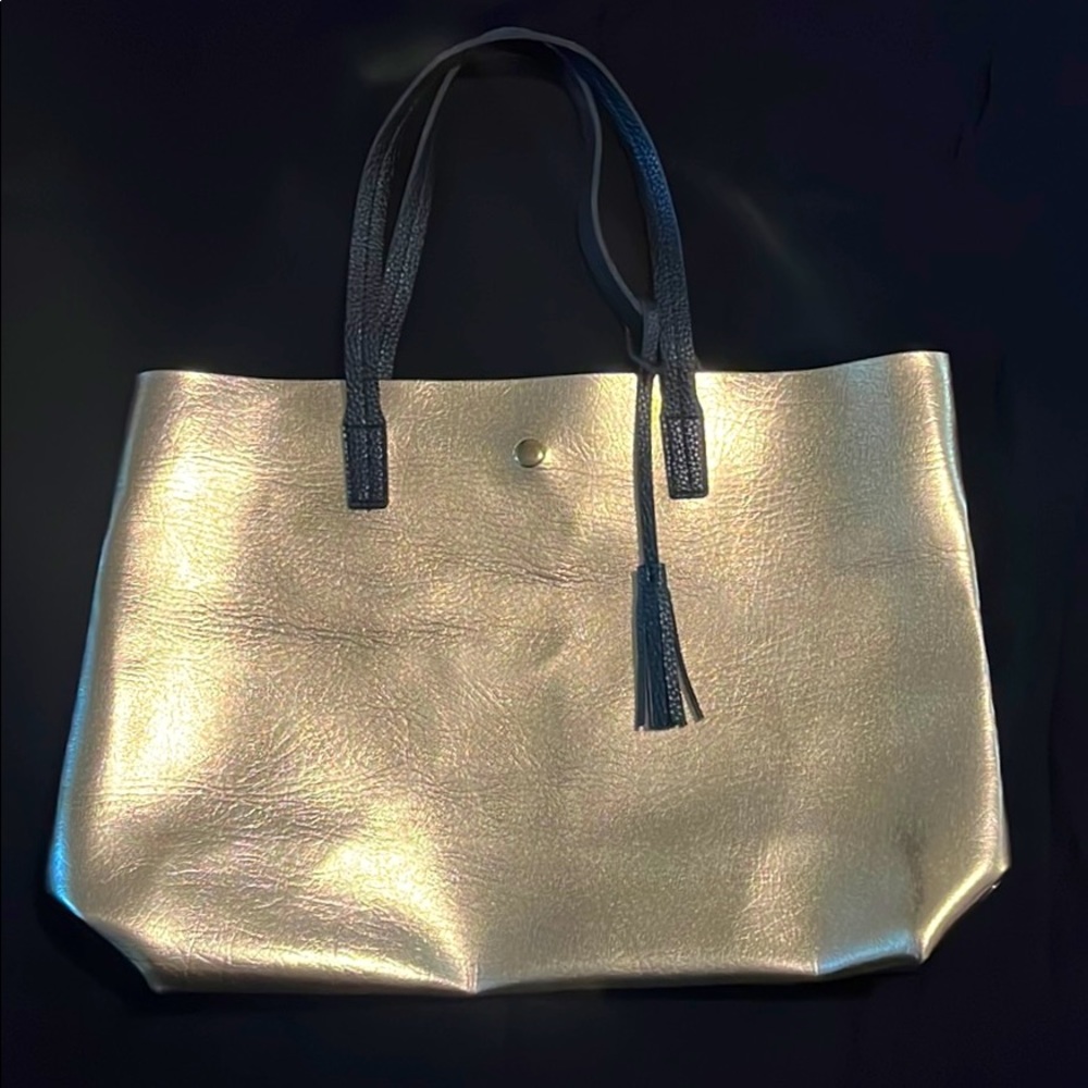 Oversized Leather Tote Bag